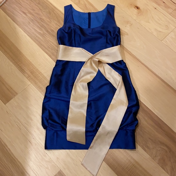 CUSTOM Blue Dress - Picture 5 of 9